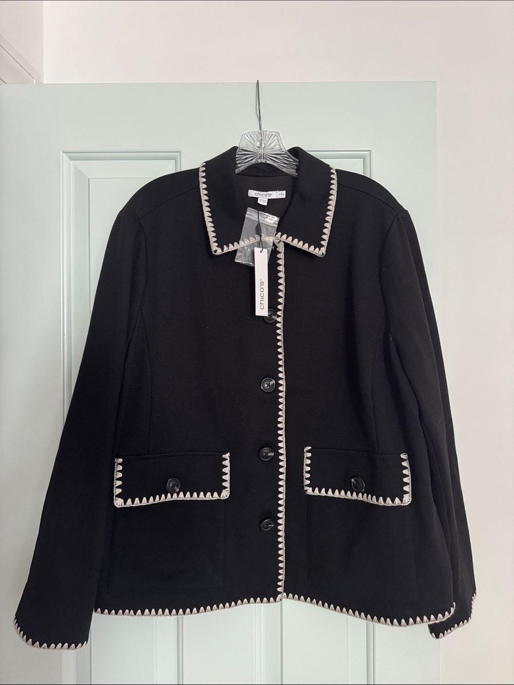 Woman’s Chicos knit jacket